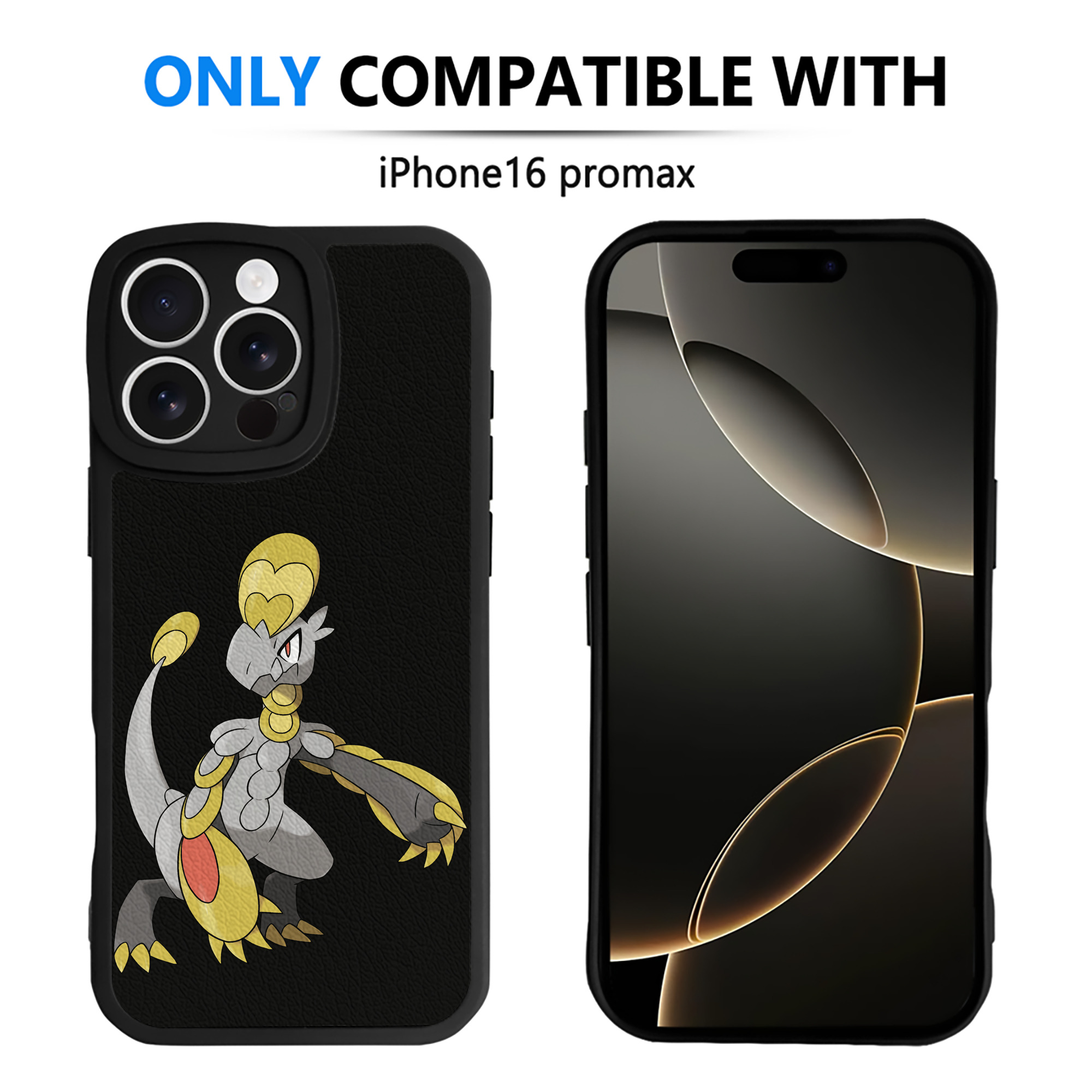 （画像用） ポケットモンスター Pokémon 【iPhone 16シリーズ対応】シリコンスマホケース（レザー調） 材質：シリコン